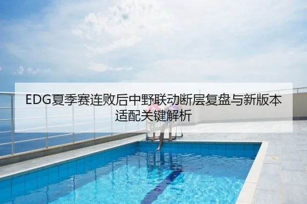EDG夏季赛连败后中野联动断层复盘与新版本适配关键解析