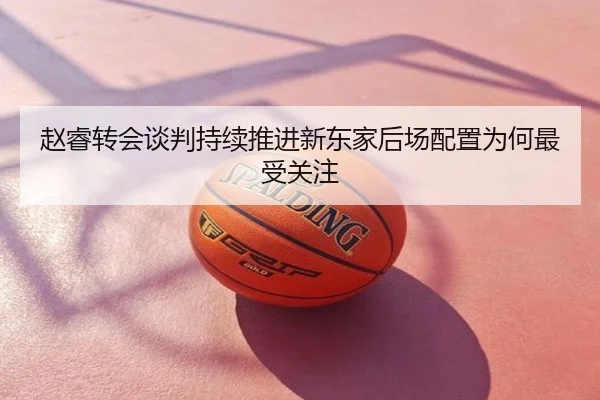赵睿转会谈判持续推进新东家后场配置为何最受关注